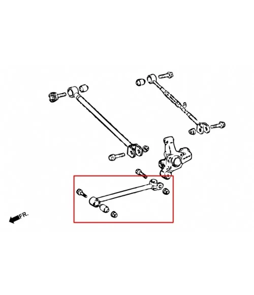 Hardrace 7333 Rear Trailing Arm Toyota Camry - 