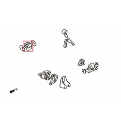 Hardrace 7346 Supporto motore indurito Mitsubishi Lancer evolution - 