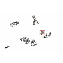 Hardrace 7347 Harden Engine Mount-front Side Mitsubishi Lancer evolution - 