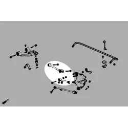 Toe Control Arm Honda Accord - 