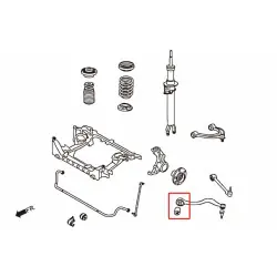 Hardrace 7438 Boccola braccio anteriore inferiore anteriore Bmw Serie 5, Serie 6, Serie 7 - 