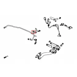 Boccola stabilizzatrice posteriore Hardrace 7450 Honda Civic, Integra - 