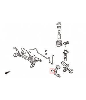 Hardrace 7502-B Front Lower Arm Bushing Ford Focus, KUGA, Mazda 3, Volvo V40 - 