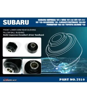 Hardrace 7510 Front Lower Arm Bushing - Big Scion, Subaru, Toyota - 