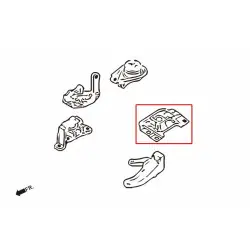 Hardrace 7524 Supporto motore sinistro Mazda 3, 5 - 