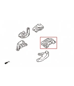 Hardrace 7524 Supporto motore sinistro Mazda 3, 5 - 