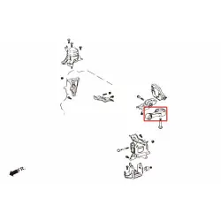 Hardrace 7533 Tampone supporto motore Toyota Yaris - 