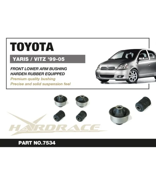 Hardrace 7534 Front Lower Arm Bushing Toyota Yaris - 