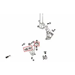 Hardrace 7539 Front Lower Arm Bushing Lexus, Toyota - 