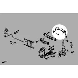 Hardrace 7541 Rear Camber Kit Honda Accord - 