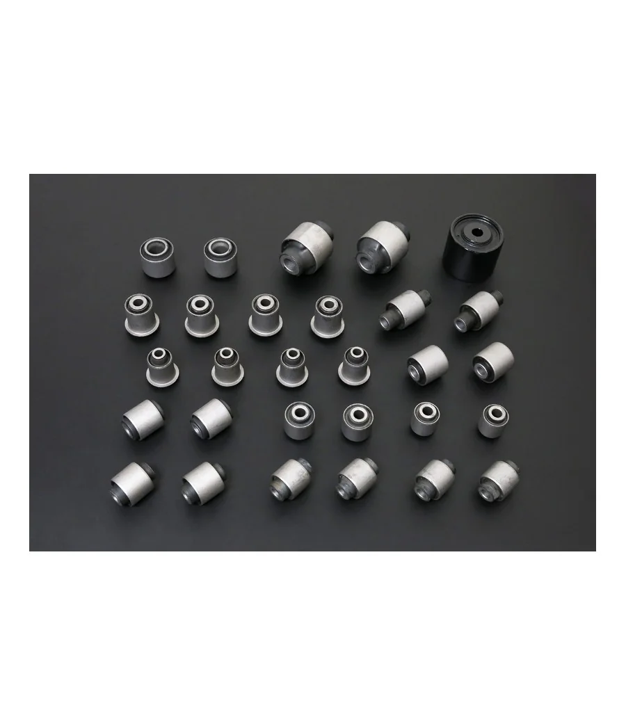 Hardrace 7572 Bushing Kit - Complete Car Infiniti G series, Nissan Skyline, Z-series - 