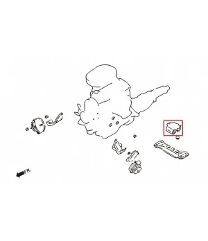 Hardrace 7576 Harden Engine Mount Nissan Skyline - 