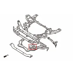 Hardrace 7583 Front - Front Lower Arm Bushing Bmw X5, X6 - 