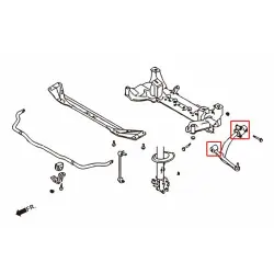 Boccola braccio inferiore anteriore Hardrace 7592 Infiniti serie Fx - 