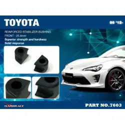 Boccola stabilizzatrice anteriore rinforzata Hardrace 7603 Scion FR-S, Subaru BRZ, Toyota 86 - 