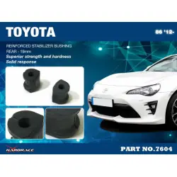 Boccola stabilizzatrice posteriore Hardrace 7604 Scion, Subaru, Toyota - 