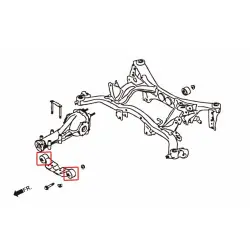 Hardrace 7626 Rear Sub-frame Bushing Subaru - 