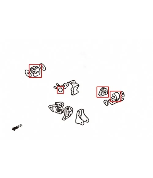 Hardrace 7671 Harden Engine Mount Mitsubishi Lancer evolution - 