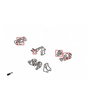 Hardrace 7671 Harden Engine Mount Mitsubishi Lancer evolution - 