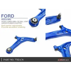 Hardrace 7702-CN Front Lower Arm + Rc Ball Joint Ford Fiesta - 