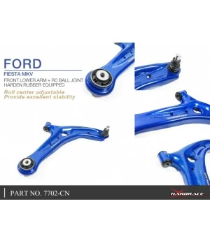Hardrace 7702-CN Front Lower Arm + Rc Ball Joint Ford Fiesta - 