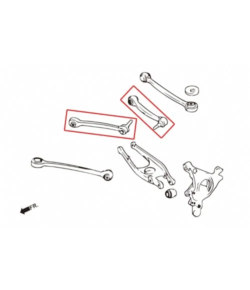 Hardrace 7733 Rear Camber Kit Bmw 2 Series, 3 Series, 4 Series - 