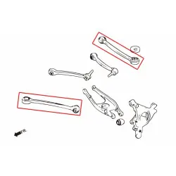 Hardrace 7734 Braccio inferiore anteriore posteriore Bmw Serie 2, Serie 3, Serie 4 - 