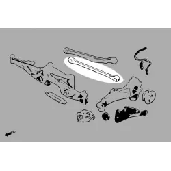 Hardrace 7735 Rear Lower Arm Bmw, Mini - 