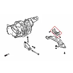 Hardrace 7737 Rear Tranmission Mount Subaru - 