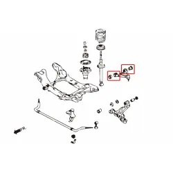 Hardrace 7761 Front Upper Arm Bushing Mazda RX-7 - 