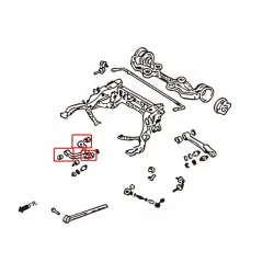 Boccola braccio superiore posteriore Hardrace 7763 Mazda RX-7 - 