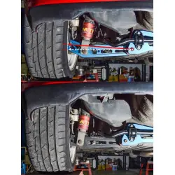 Hardrace 7795 Braccio inferiore posteriore Honda Civic - 