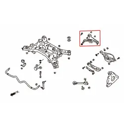 Kit di camber superiore posteriore Hardrace 7800 Infiniti serie Fx - 