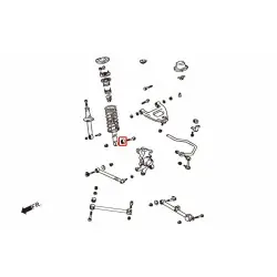 Hardrace 7806 Rear Shock Bushing Toyota Mark ii - 