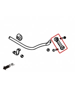 Hardrace 7816 Rinforzato Anteriore Stab. Link Audi - 