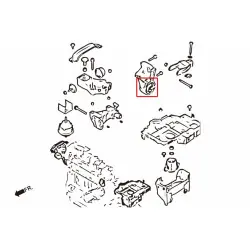 Hardrace 7817 Boccola di montaggio rinforzata Peugeot 206 - 