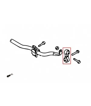 Hardrace 7825 Rear Reinforced Stab. Link Audi - 
