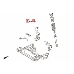 Boccola braccio superiore anteriore Hardrace 7832 Lexus LS - 