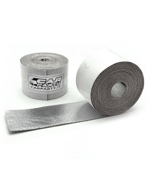 Heat shield insulation tape adhesive racing 5m x 50mm SILVER Heat shield insulation tape adhesive racing 5m x 50mm SILVER