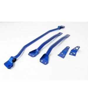 Hardrace 7868 Front Lower Structure Bar Honda Fit - 