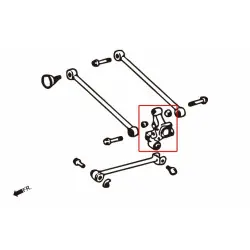 Boccola fuso a snodo posteriore Hardrace 7892 Lexus RX, Toyota Harrier - 