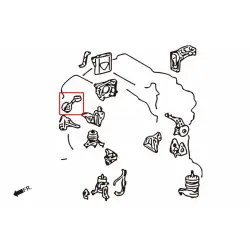 Hardrace 7926 Reinforced Engine Mount Lexus RX, Toyota Alphard, Previa - 