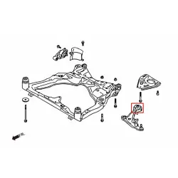 Hardrace 7931 Front Lower Arm Bush, Rear Nissan Altima, Murano, Teana - 