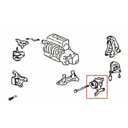 Hardrace 7940 Harden Transmission Mount Honda Civic, Integra, RSX - 