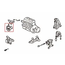 Hardrace 7941 Harden Engine Mount Honda Civic, Integra, RSX - 