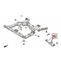 Hardrace 7946 Boccola braccio inferiore anteriore - posteriore Nissan Murano, Teana - 