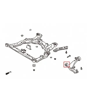 Hardrace 7947 Front Lower Arm Bush - Front Nissan Murano, Teana - 