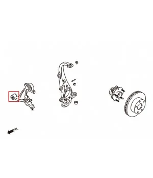 Hardrace 7966 Front Lower Arm Bush Infiniti, Nissan - 