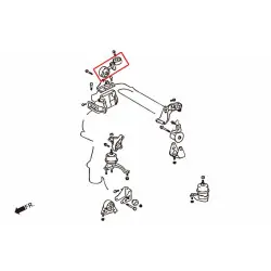 Hardrace 7981 Reinforced Engine Mount Toyota Alphard, Harrier - 