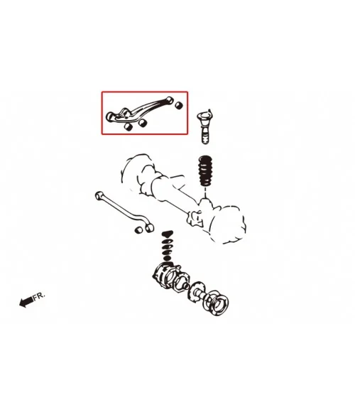 Hardrace 7991 Front Lower Arm Bush Lexus LX, Toyota Land cruiser - 